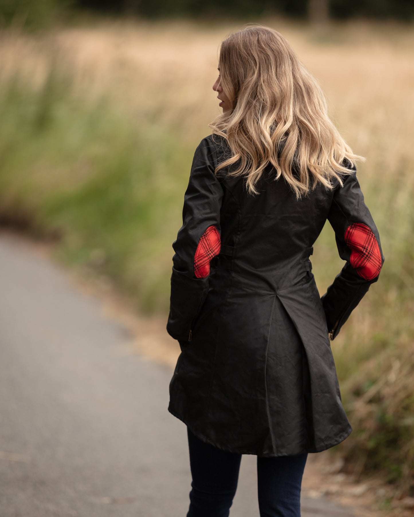 Women's Gleneagles Wax Jacket Black
