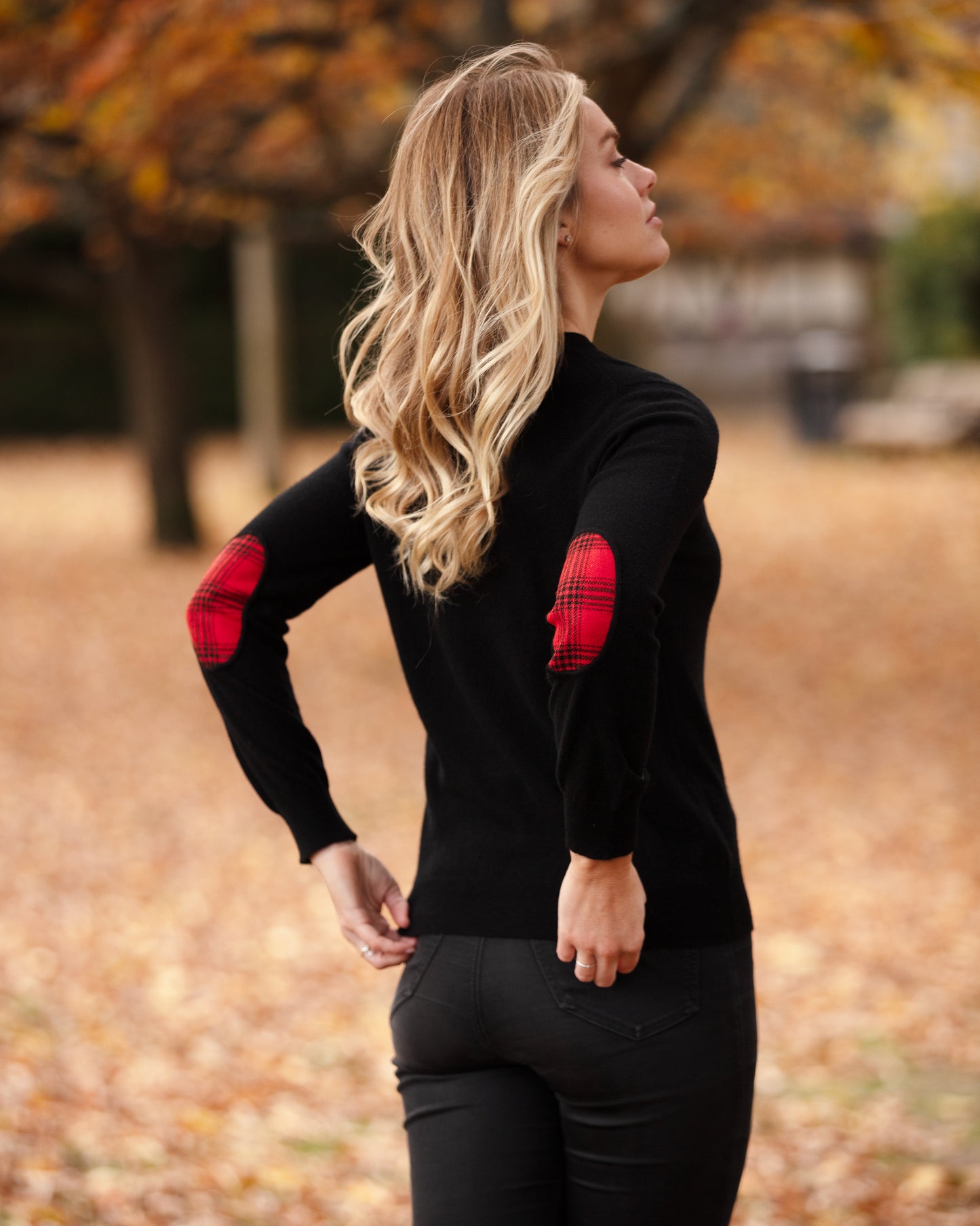 Women's Round Neck Cashmere Jumper