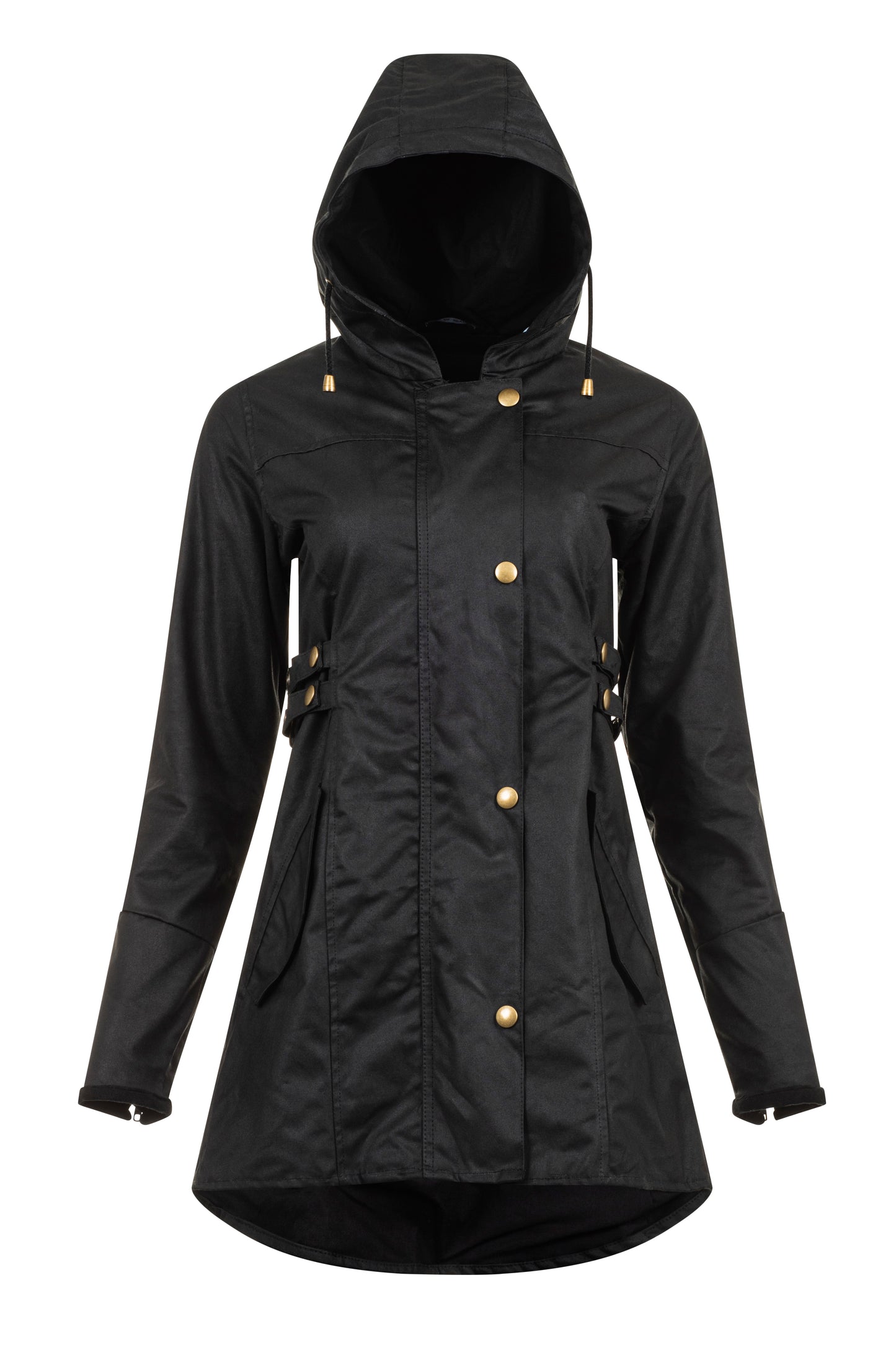 Women's Gleneagles Wax Jacket Black